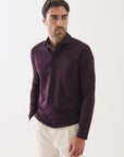 LONG SLEEVE ICONIC PIMA STRETCH POLO