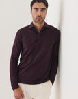 LONG SLEEVE ICONIC PIMA STRETCH POLO
