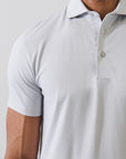 SHORT SLEEVE ICONIC PIMA COTTON STRETCH AMF STITCH POLO