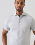 SHORT SLEEVE ICONIC PIMA COTTON STRETCH AMF STITCH POLO