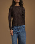 CECELIA FLORAL LONG SLEEVE TEE