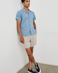 SINCLAIR FADED TONAL STRIPE SHORT SLEEVE SHIRT