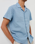 SINCLAIR FADED TONAL STRIPE SHORT SLEEVE SHIRT