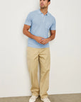HARDY MELANGE TIPPED POLO