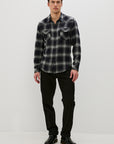ROY BRUSHED PLAID SHIRT