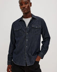 ROY TWILIGHT WASH DENIM SHIRT