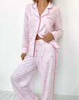 LOVESTRUCK BOW FLORA PILLOW SOFT PJ SET
