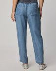 ANGIE INDIGO STRAIGHT LEG PANT