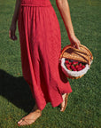 KENZIE GEO EYELET DRESS