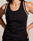 CROCHET TRIM TANK