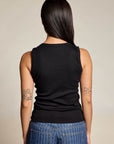 CROCHET TRIM TANK
