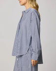 ELLA STRIPE BUTTON DOWN SHIRT