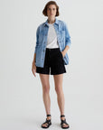 JUDE SHORTS IN SULFUR BLACK