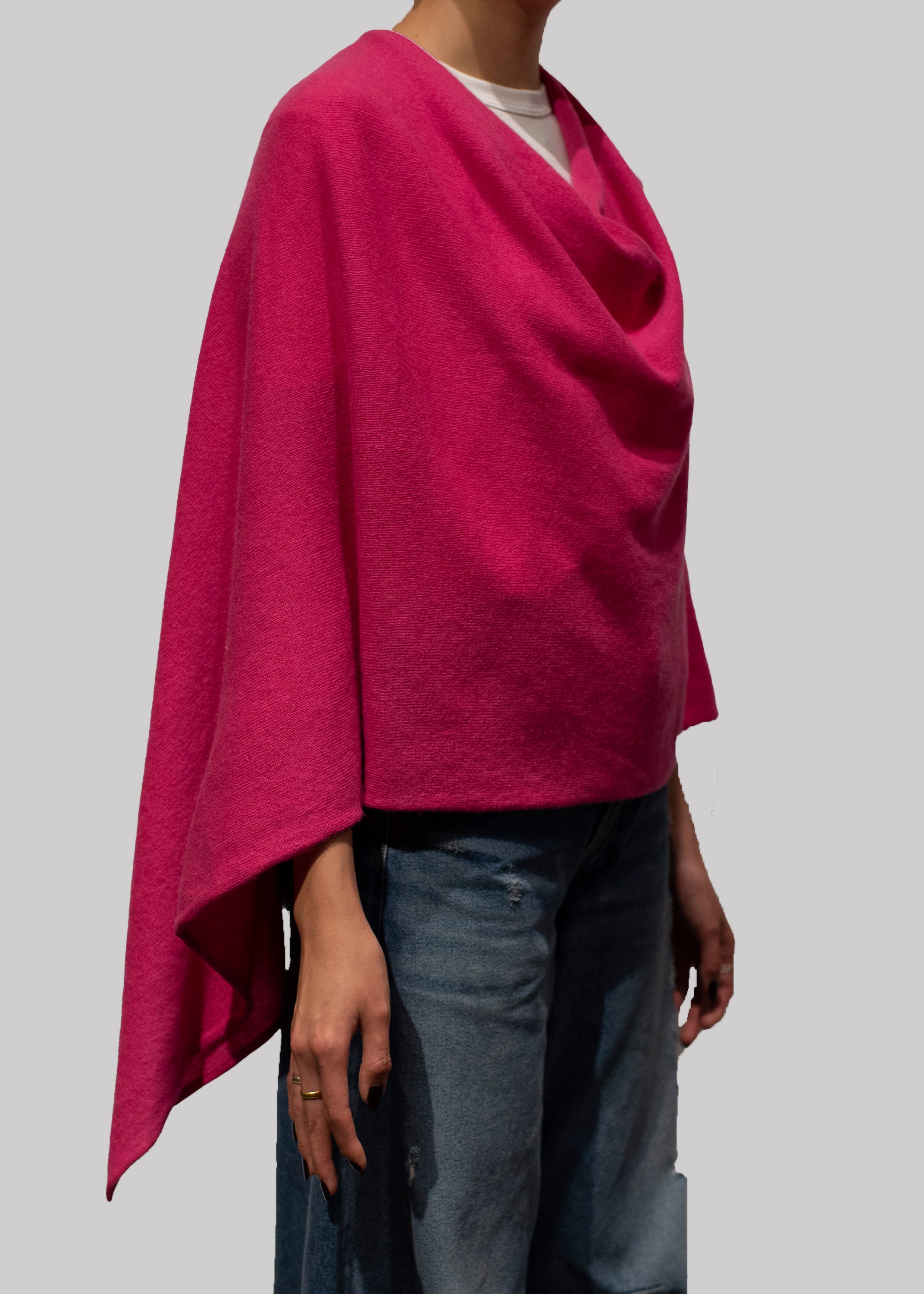 CASHMERE PONCHO