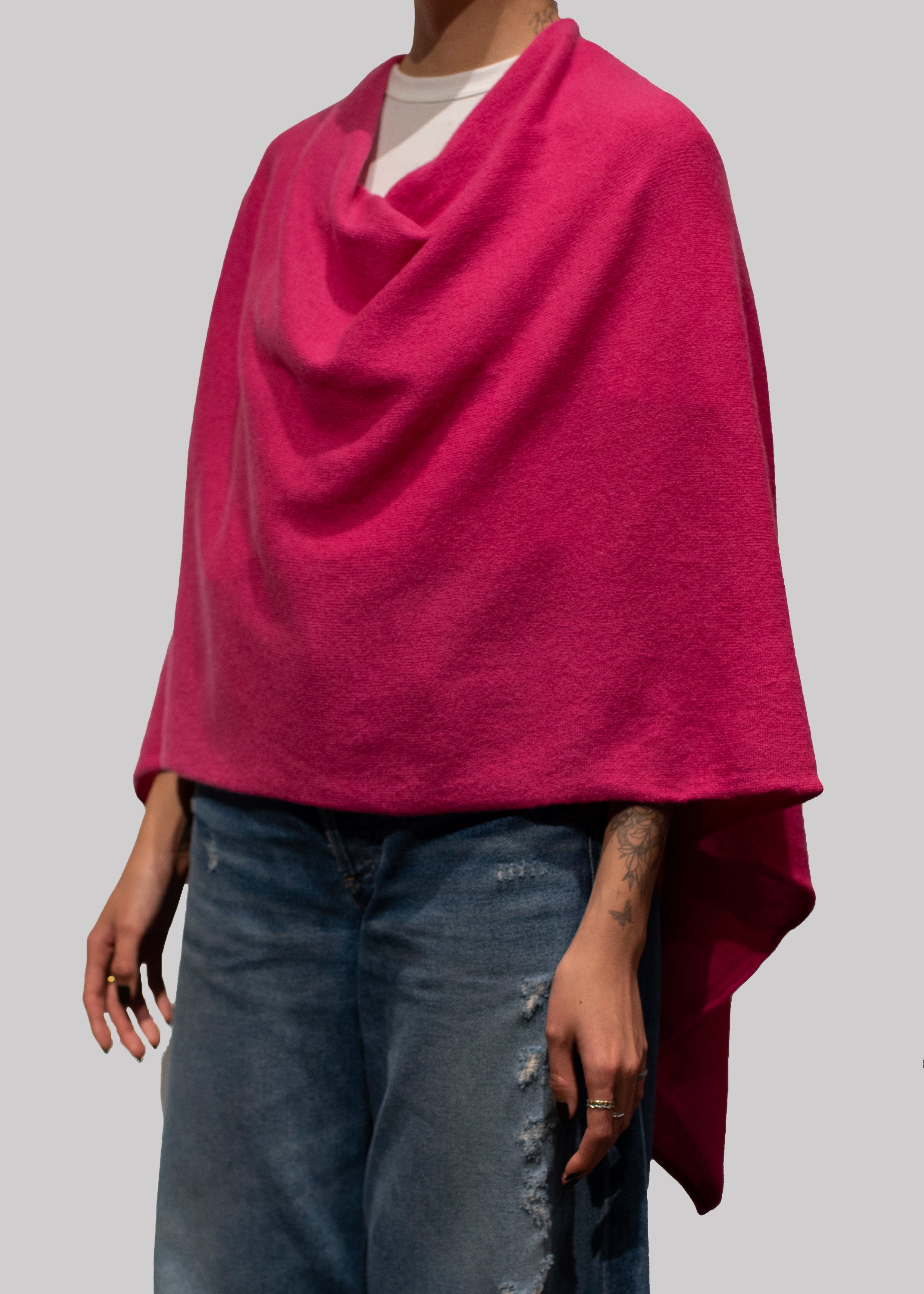 CASHMERE PONCHO
