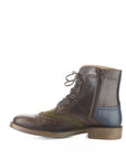 SILE SUEDE BROGUE LACE UP BOOT