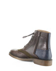 SILE SUEDE BROGUE LACE UP BOOT