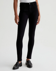 PRIMA MID RISE SLIM IN SUPER BLACK