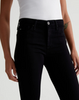 PRIMA MID RISE SLIM IN SUPER BLACK