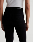 PRIMA MID RISE SLIM IN SUPER BLACK