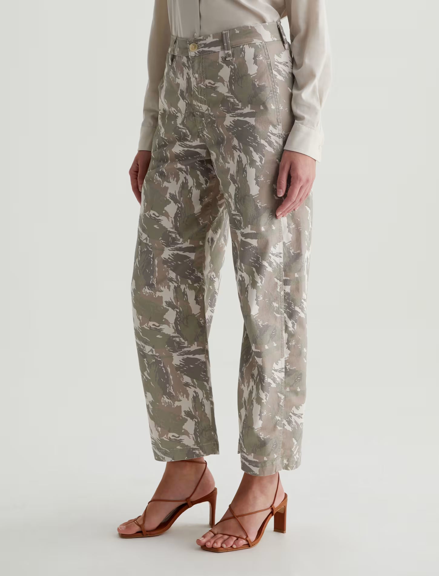 FIONA HIGH-RISE BARREL IN URBAN CAMO GREY MULTI