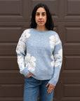 BIG BLOOMS SWEATER