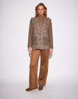 STELLA GINGHAM & HOUNDSTOOTH BLAZER