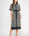 LACE SHIRT DRESS