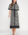 LACE SHIRT DRESS