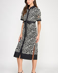 LACE SHIRT DRESS