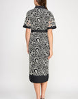 LACE SHIRT DRESS