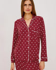 VARRA POLKA DOT PYJAMA SET