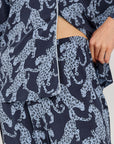 VARRA MIDNIGHT JAGUAR PYJAMA SET