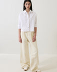 LONG SLEEVE COTTON BOXY SHIRT