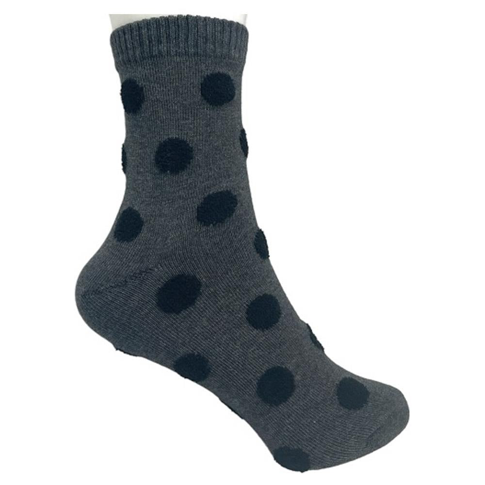 FUZZY DOT SOCKS