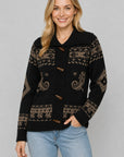 FIRESIDE FAIR ISLE CARDIGAN