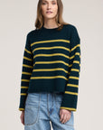 *COMING SOON* LUCIA COTTON CASHMERE STRIPED SWEATER