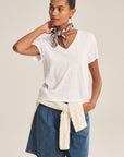 ELISHA ORIGINALS V-NECK TEE