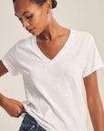 ELISHA ORIGINALS V-NECK TEE