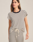 FOSTER YARN DYE STRIPE JERSEY TEE