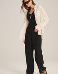 LOLA WOVEN LINEN PANT