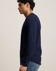 KAI CLASSICS SLUB CREW LONG SLEEVE TEE