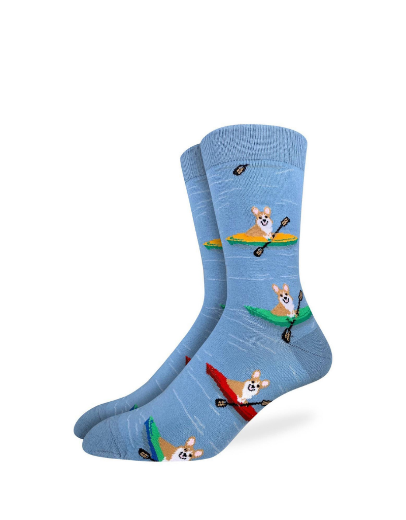 CORGI KAYAKING SOCK