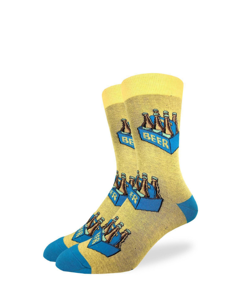 SIX PACK OF BEER SOCKS