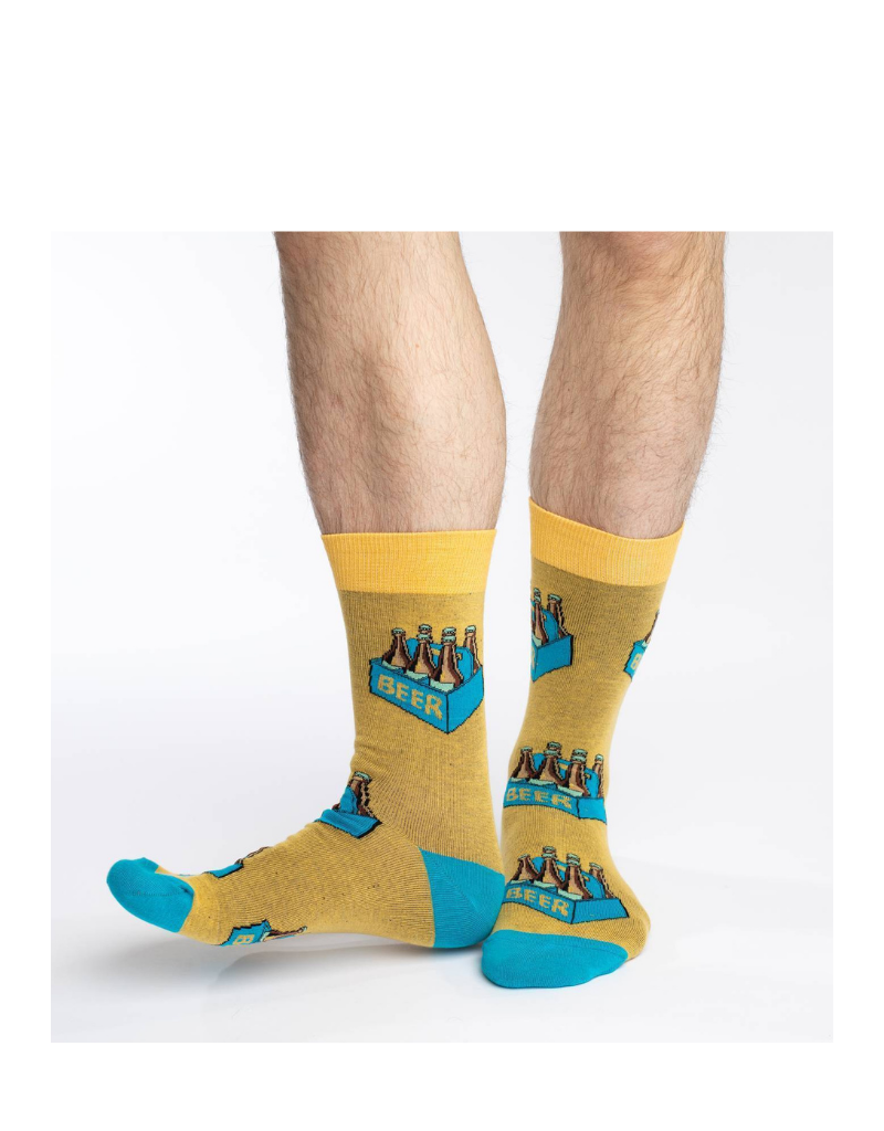 SIX PACK OF BEER SOCKS