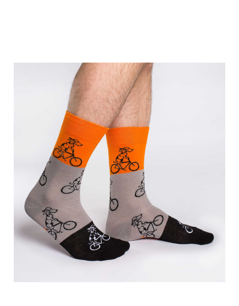DOGS ON BIKES CREW SOCKS