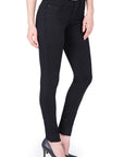 fidelity gwen high rise skinny in jett, side