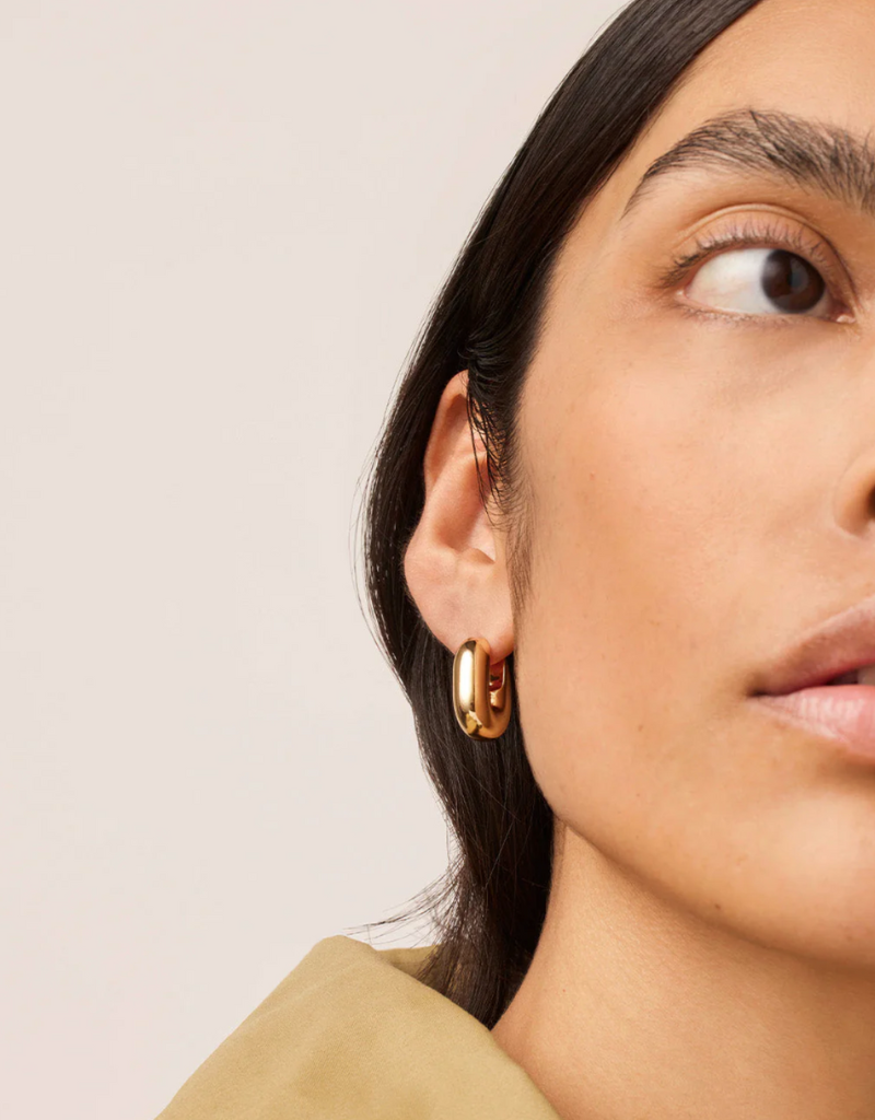 PUFFY U-LINK EARRING