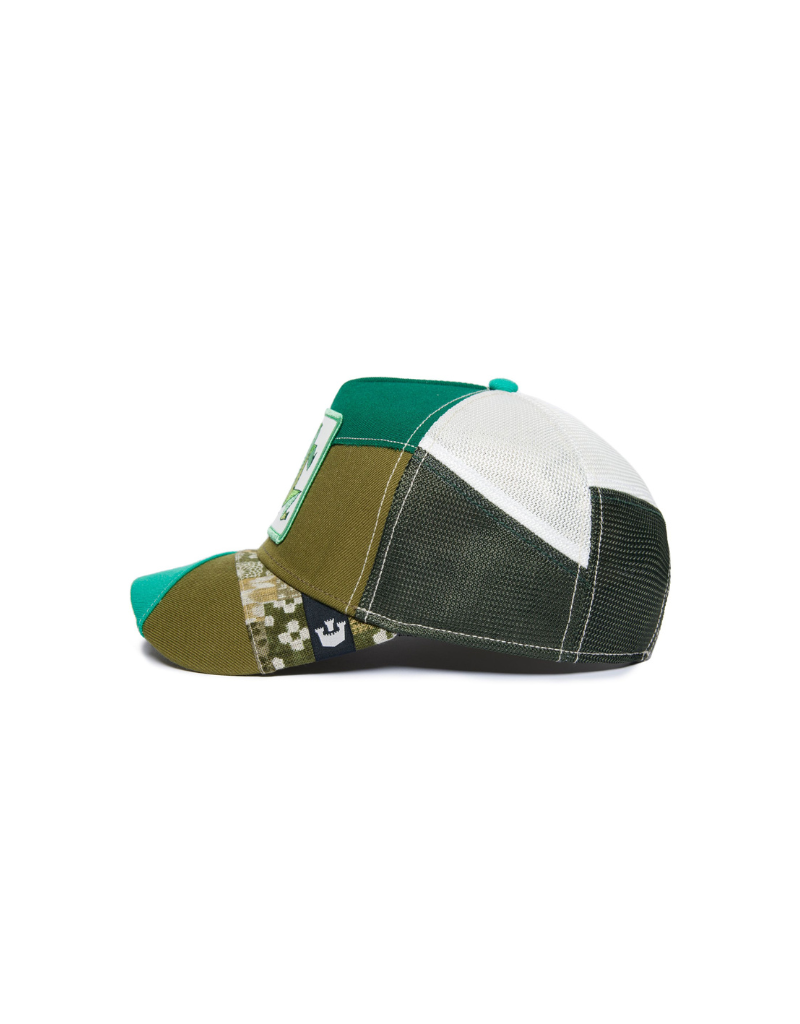 goorin bros lucky origami frog ball cap side view