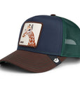 TRICOLOUR GIRAFFE BALL CAP
